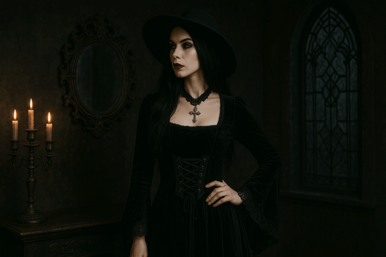 Γοτθικά μποτάκια με πλατφόρμα σε μαύρο και λευκό χρώμα με κορδόνια